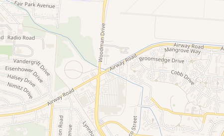 map of 4892 Airway Rd B Dayton, OH 45431