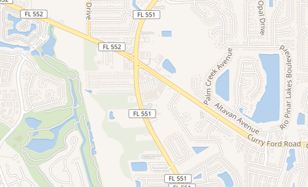 map of 2327 S. Goldenrod Rd Orlando, FL 32822