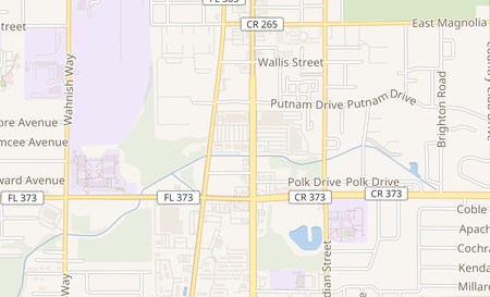 map of 2530 S Monroe St. Tallahassee, FL 32301