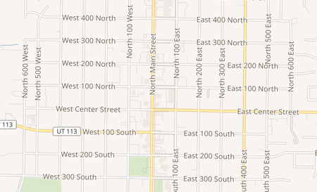 map of 133 N Main St Heber City, UT 84032