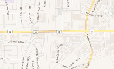 map of 3008 E. Hammer Lane 124 Stockton, CA 95212