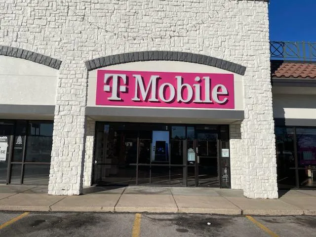  Exterior photo of T-Mobile Store at N Rock Rd & E 30th St N, Wichita, KS 