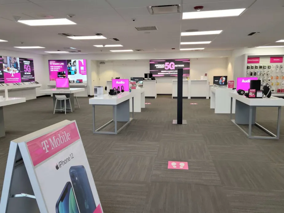 Interior photo of T-Mobile Store at Padre Island Dr & Nemec St, Corpus Christi, TX