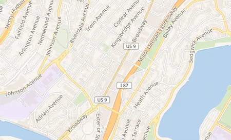 map of 5609 Broadway Bronx, NY 10463