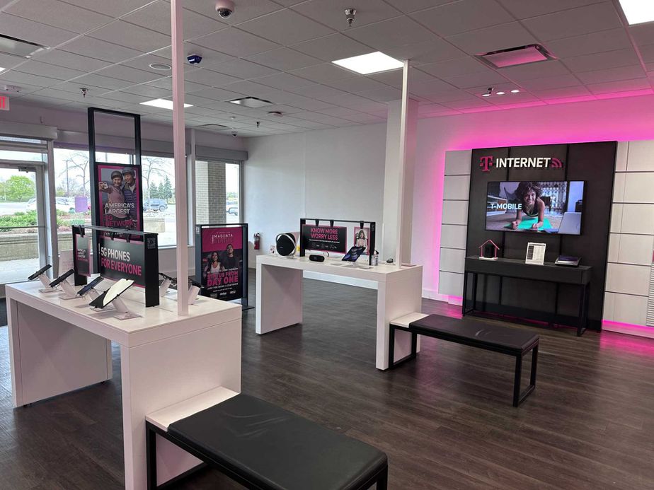 Interior photo of T-Mobile Store at Oak Valley Dr, Ann Arbor, MI