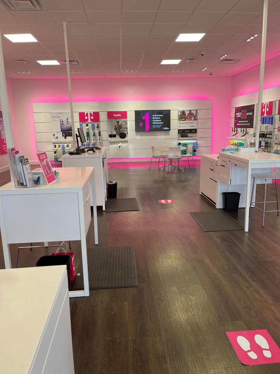 Interior photo of T-Mobile Store at N Cities Service Hwy & Dubach Dr, Sulphur, LA