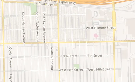 map of 5918 W. Roosevelt Rd Chicago, IL 60644