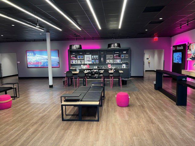 Interior photo of T-Mobile Store at Pecos & Patrick, Las Vegas, NV