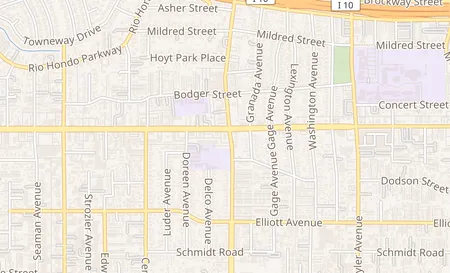 map of 10532 Garvey Ave El Monte, CA 91733