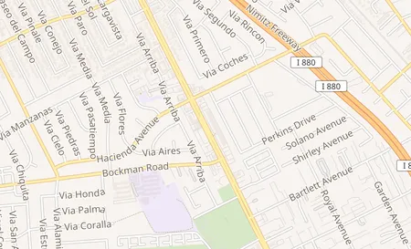 map of 17980 Hesperian Blvd San Lorenzo, CA 94580