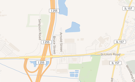 map of 9525 Collinsville Rd Collinsville, IL 62234