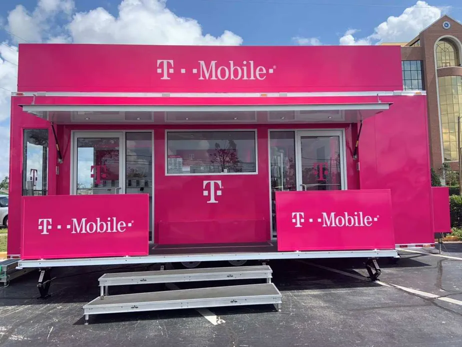 Exterior photo of T-Mobile store at W 23rd Street & Airport Road, Panama City, FL