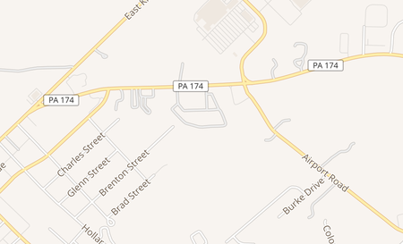map of 40 Ship Shopping Center Ste 18 1/2 Shippensburg, PA 17257