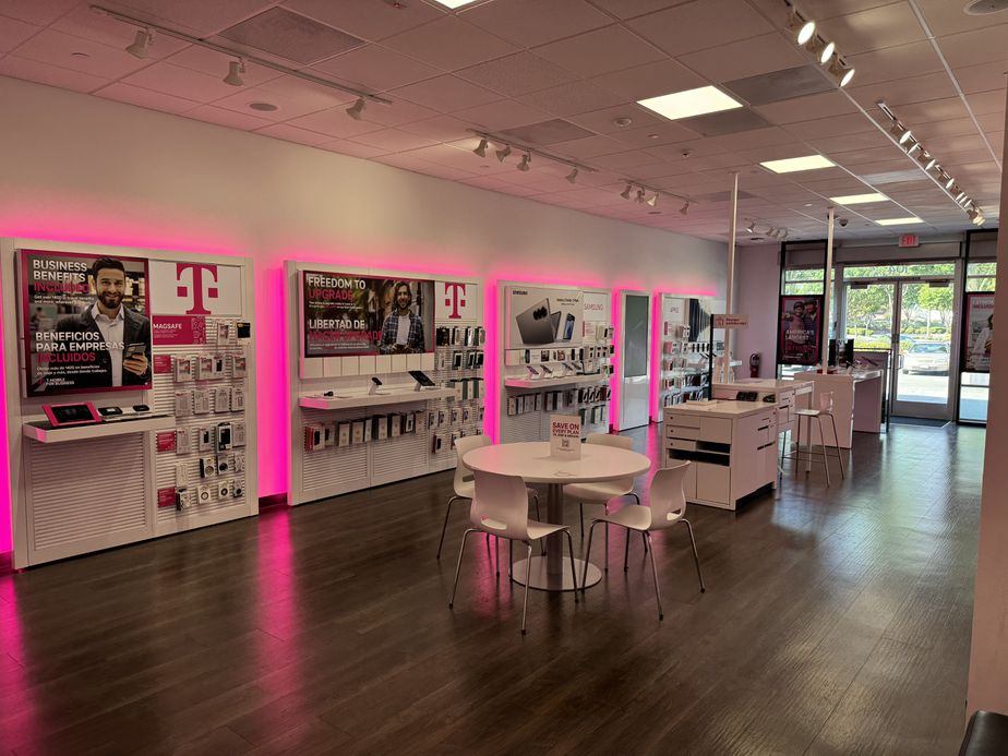 Interior photo of T-Mobile Store at Pacheco Center, Gilroy, CA