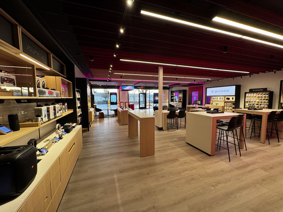 Interior photo of T-Mobile Store at US-290 & Spring Cypress Rd, Cypress, TX