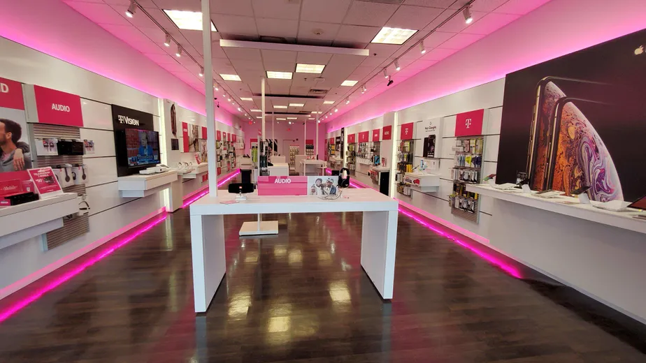 Interior photo of T-Mobile Store at Rt. 206 & Falcon, Hillsborough, NJ