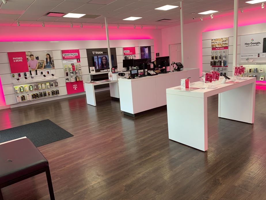 Interior photo of T-Mobile Store at NY 25A & Miller Place Rd, Miller Place, NY