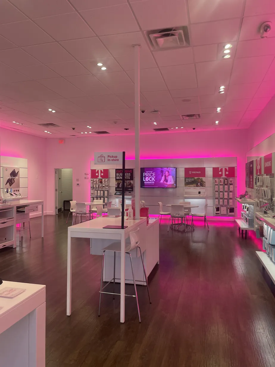 Interior photo of T-Mobile Store at Hondo Pass & Dyer, El Paso, TX