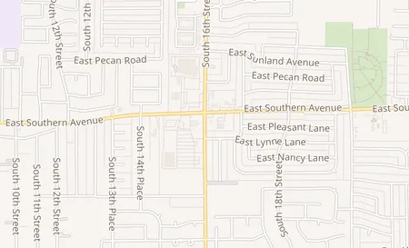 map of 6044 S 16th St Ste 100 Phoenix, AZ 85042
