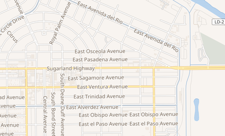 map of 530 E Sugarland Hwy Clewiston, FL 33440
