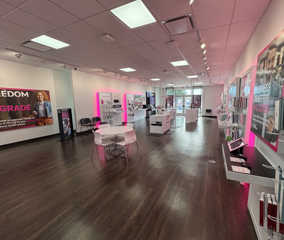 Interior photo of T-Mobile Store at W College Ave & N Bluemound Dr, Appleton, WI