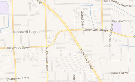 map of 5950 Airline Hwy Baton Rouge, LA 70805