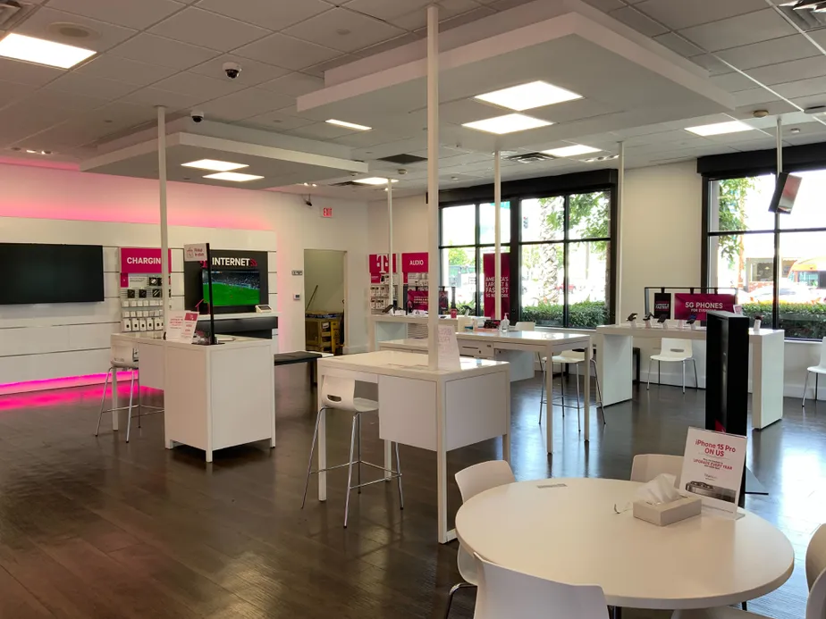 Interior photo of T-Mobile Store at Carson & Cherry, Long Beach, CA