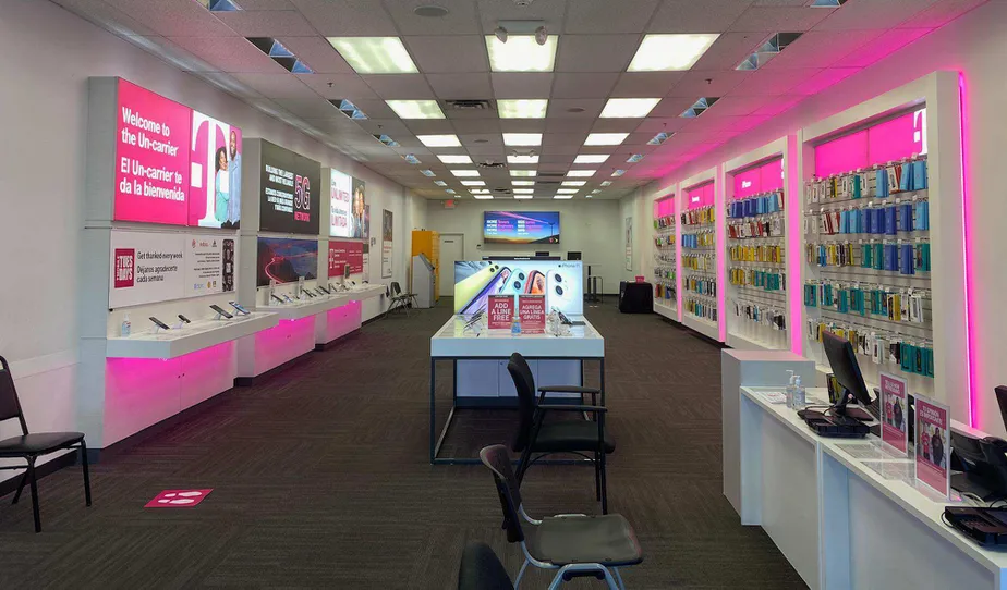  Interior photo of T-Mobile Store at S Clinton Ave & Mott St, Trenton, NJ 
