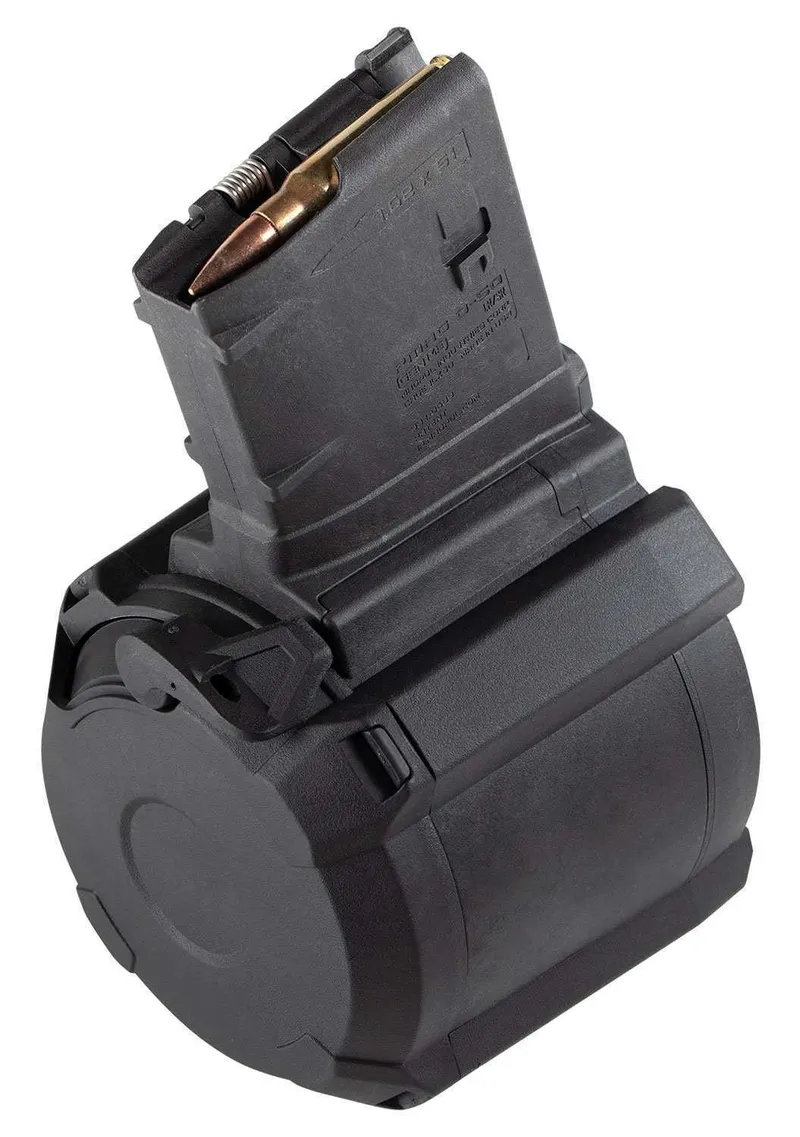 Magpul Pmag D 50 308 Win 7 62x51mm 50 Round Drum Magazine Mag993 Blk Terre Haute In At Rural King Guns Terre Haute In