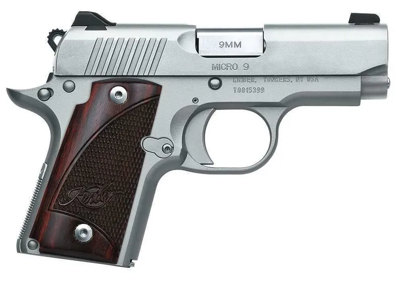 Kimber Micro 9 Stainless 9mm Pistol 3300158 6rd 3.15" - Kimber