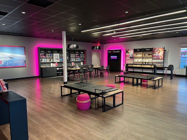 Interior photo of T-Mobile Store at Pecos & Patrick, Las Vegas, NV