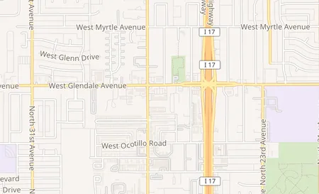map of 2647 W. Glendale Ave Phoenix, AZ 85051