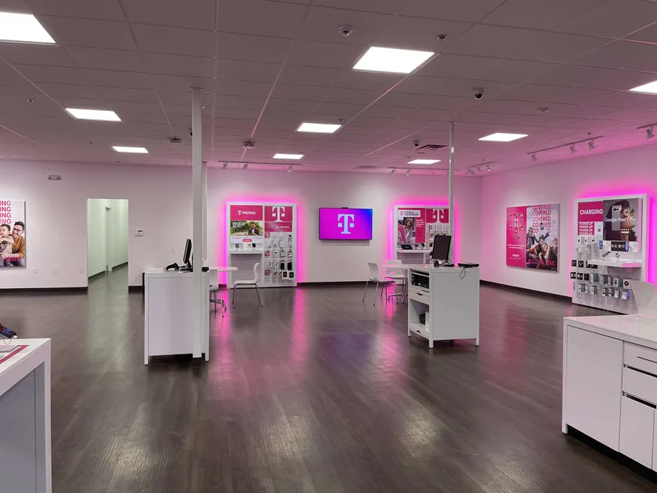 Interior photo of T-Mobile Store at W Broadway & Highland Dr, Columbia, MO