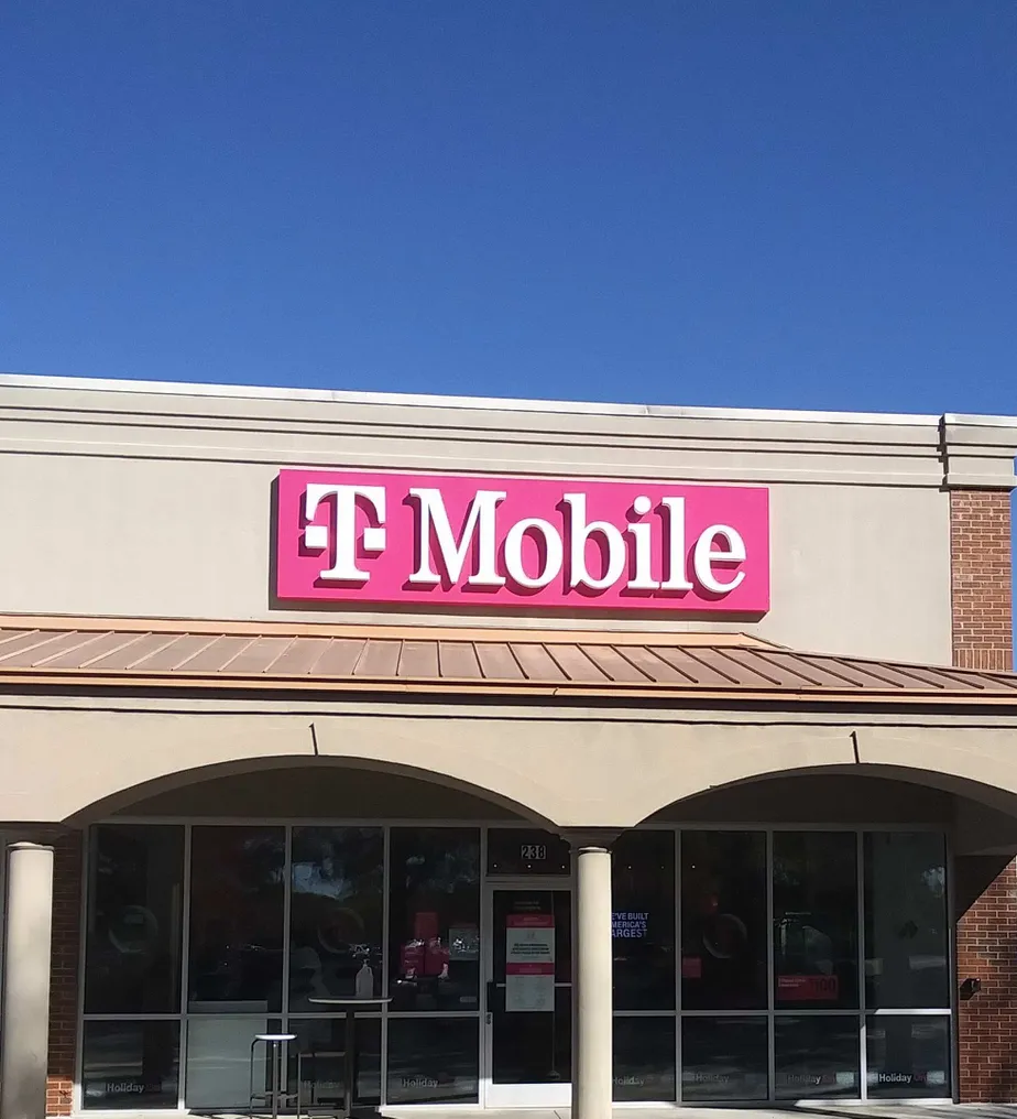 Exterior photo of T-Mobile store at Robert C Daniel Jr Pkwy & Agerton Ln, Augusta, GA