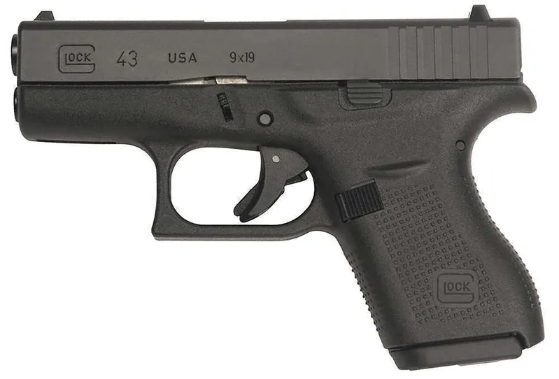 Glock G43 9mm Subcompact Pistol USA UI4350201 - Glock