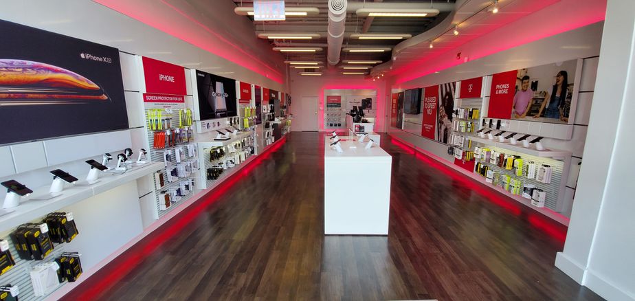 Interior photo of T-Mobile Store at Broadway & 3rd Ave, Long Branch, NJ