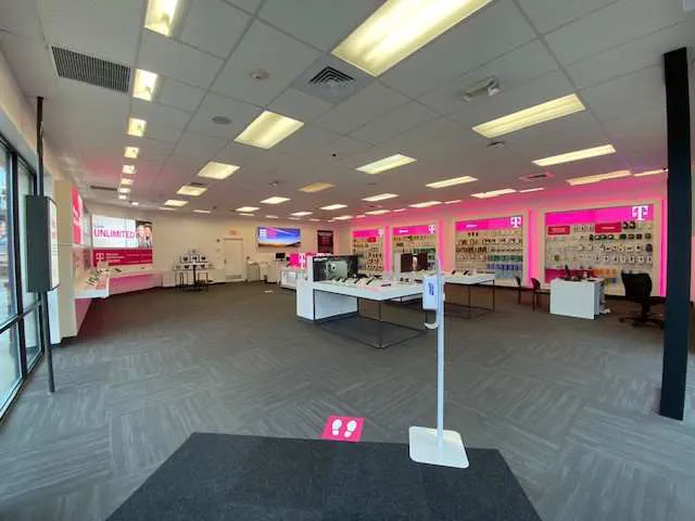 Interior photo of T-Mobile Store at Providence Hwy & Rustic Rd, E Walpole, MA