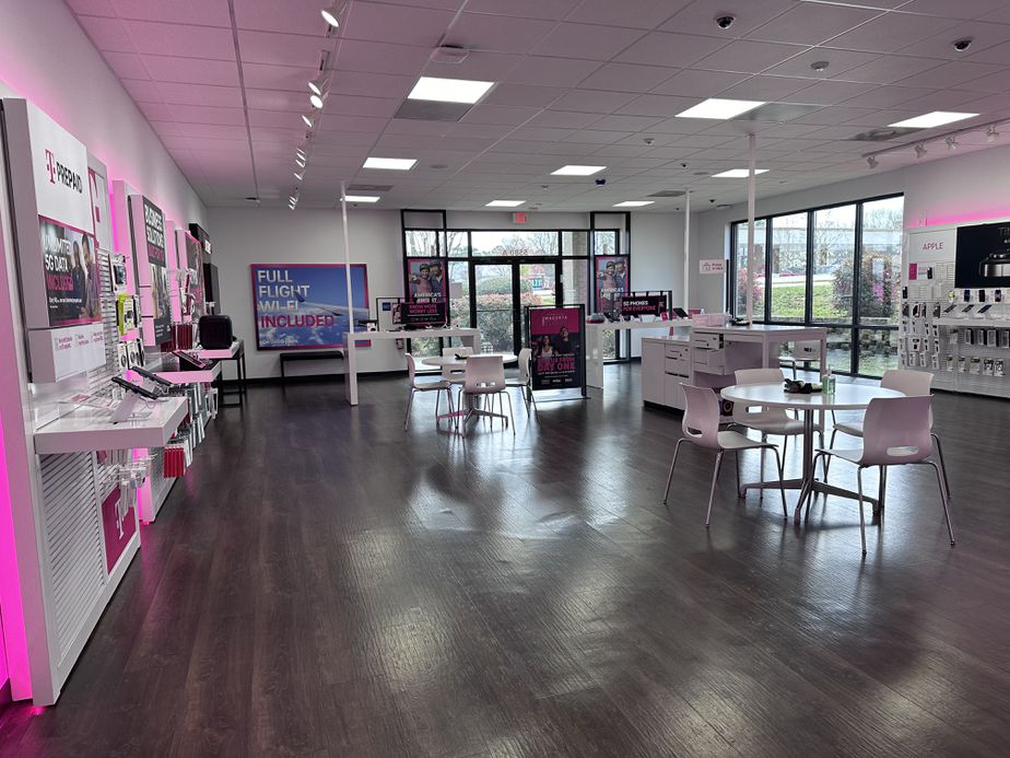 Interior photo of T-Mobile Store at Sunset Blvd - Walmart Center, Lexington, SC