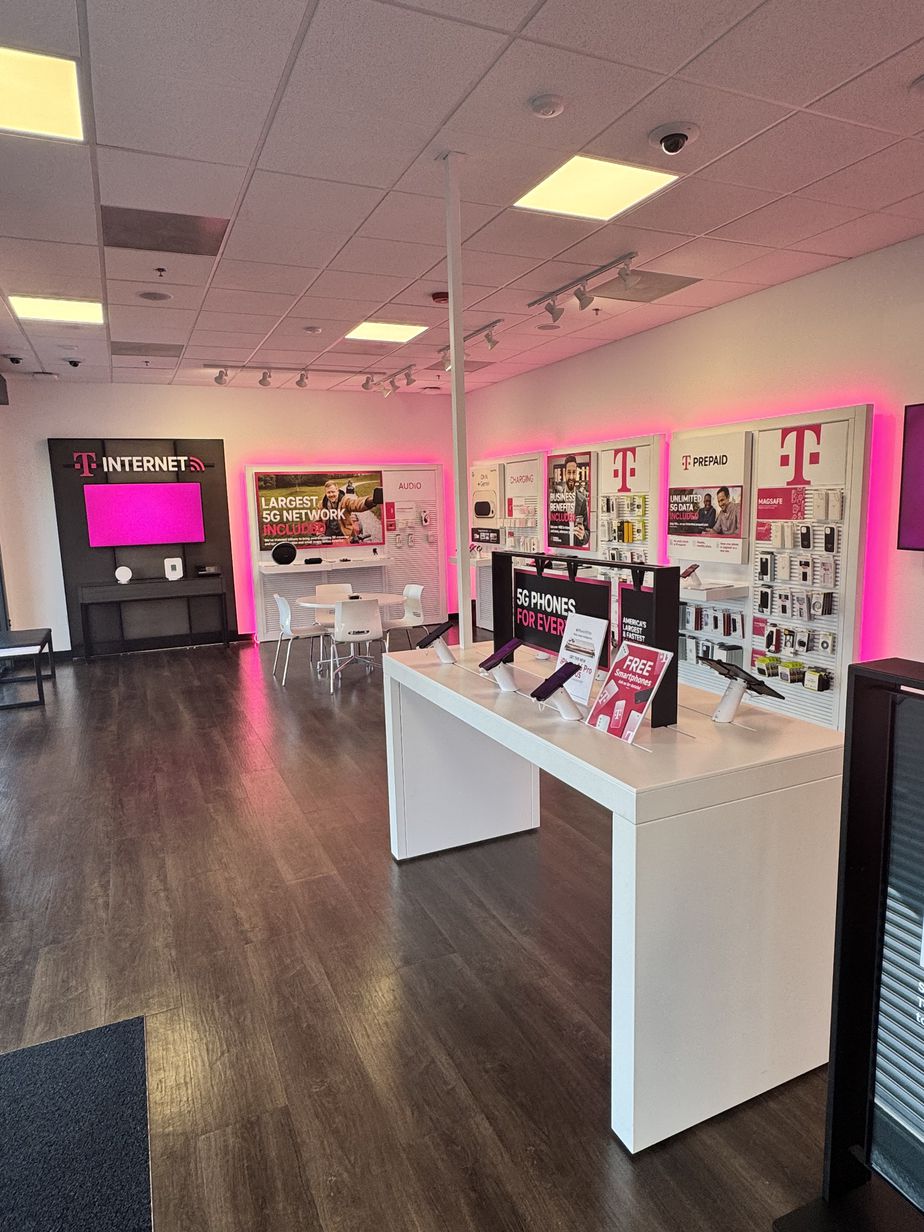 Interior photo of T-Mobile Store at Valley View Mall-Roanoke, VA, Roanoke, VA