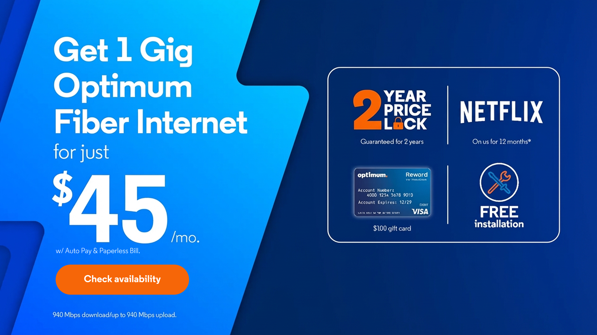 Celina, Prosper, Anna, and Melissa
1 GIG Fiber Internet for $45/mo