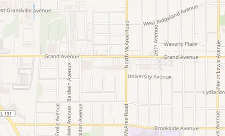 map of 2615 Grand Ave Waukegan, IL 60085