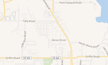 map of 1715 Citrus Blvd Leesburg, FL 34748