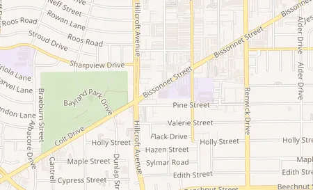 map of 6225A Bissonnet St Houston, TX 77081