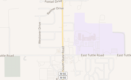 map of 2331 S State Rd Ionia, MI 48846