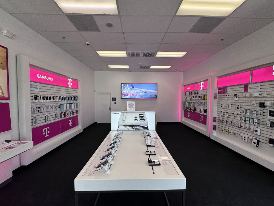 Interior photo of T-Mobile Store at Waterview Town Center, Richmond, TX