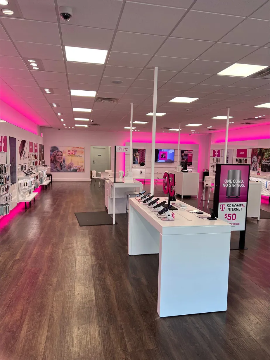 Interior photo of T-Mobile Store at Wynnewood Village, Dallas, TX