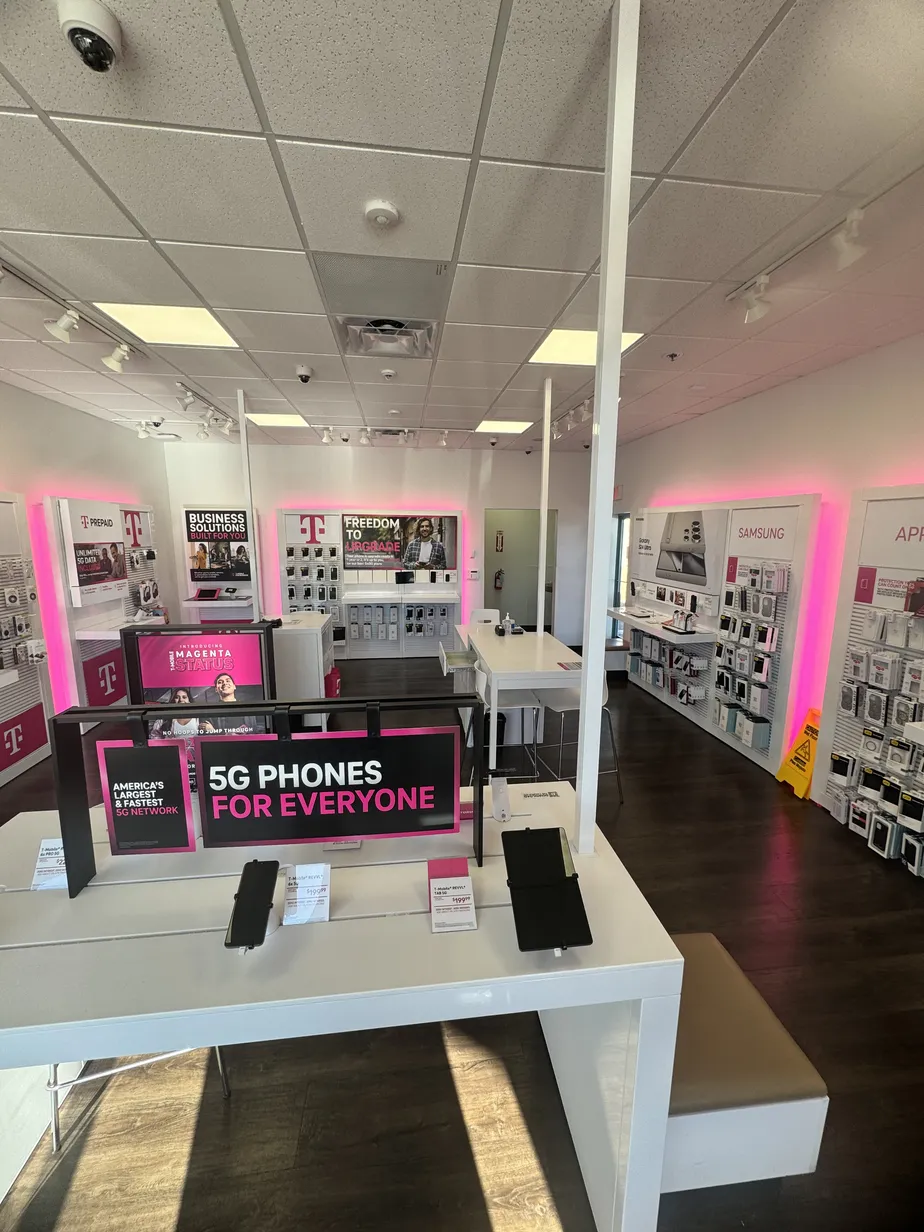  Interior photo of T-Mobile Store at El Camino Real & Sneath Ln, San Bruno, CA 