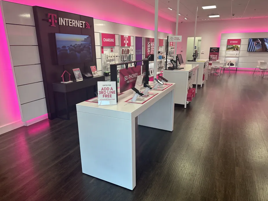 Interior photo of T-Mobile Store at Saginaw-North, Saginaw, TX