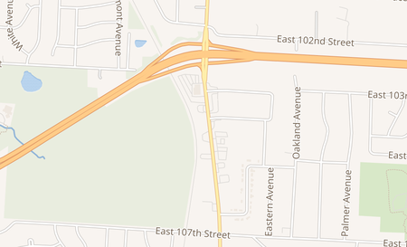 map of 10404 Blue Ridge Blvd Kansas City, MO 64134