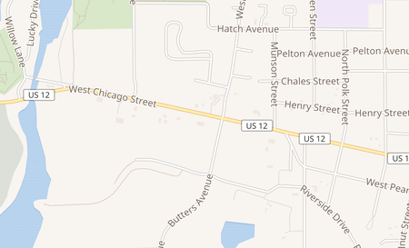 map of 803 N Euclid Ave Bay City, MI 48706